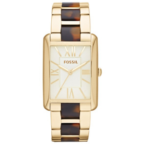 Uhrenarmband Fossil ES3324 Rostfreier Stahl Vergoldet 22mm